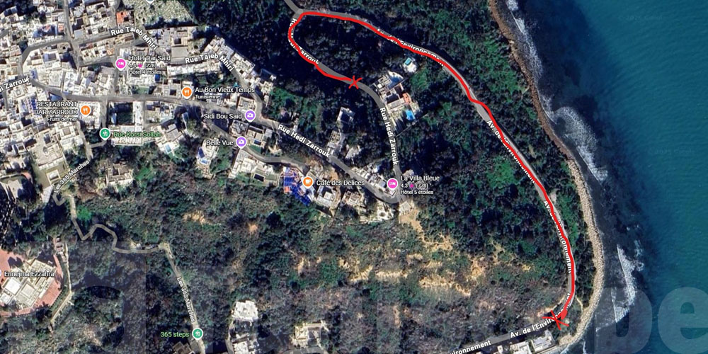 عاجل : إغلاق جزء من شوارع سيدي بوسعيد و هذه التفاصيل